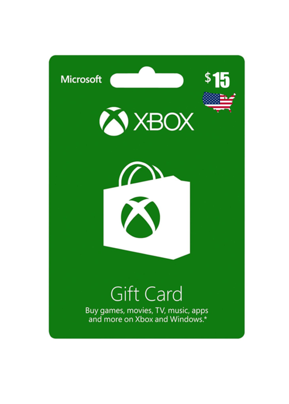 Xbox 15 USD Gift Card (United States) - Digital Key